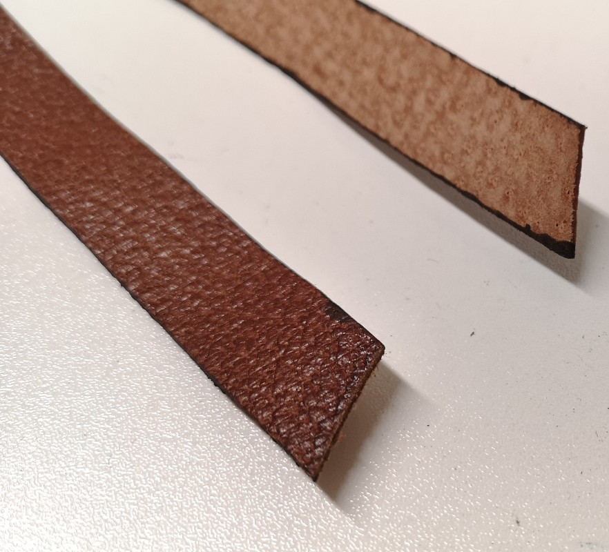 Sword Knot Strap Brown Leather Replacement Part