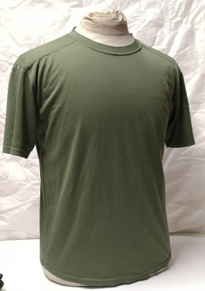 Mesh T-Shirt Anti Static Self Wicking British Army Olive or Brown - Used