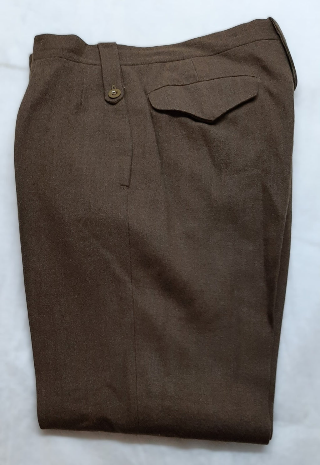 No2 Officer's Trousers British Army Peak Straight Backed Uniform Dress W34"