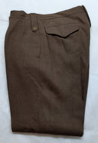 No2 Officer's Trousers British Army Peak Straight Backed Uniform Dress W34"