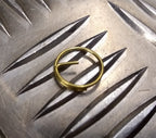 Metal Button Split Rings ½" Diameter