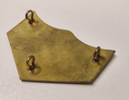 Brass Belt Tip End for Ceremonial Belts