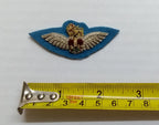 Mess Kit Badge AAC Officers Wings British Hand Embroidered Arm Patch