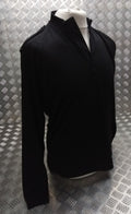 Black Technical Delta Stealth Self Wicking Technical Activewear Top Long Sleeve