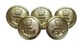 XL Naval Buttons British Navy Old Pattern Uniform Buttons Extra Large 30.5mm