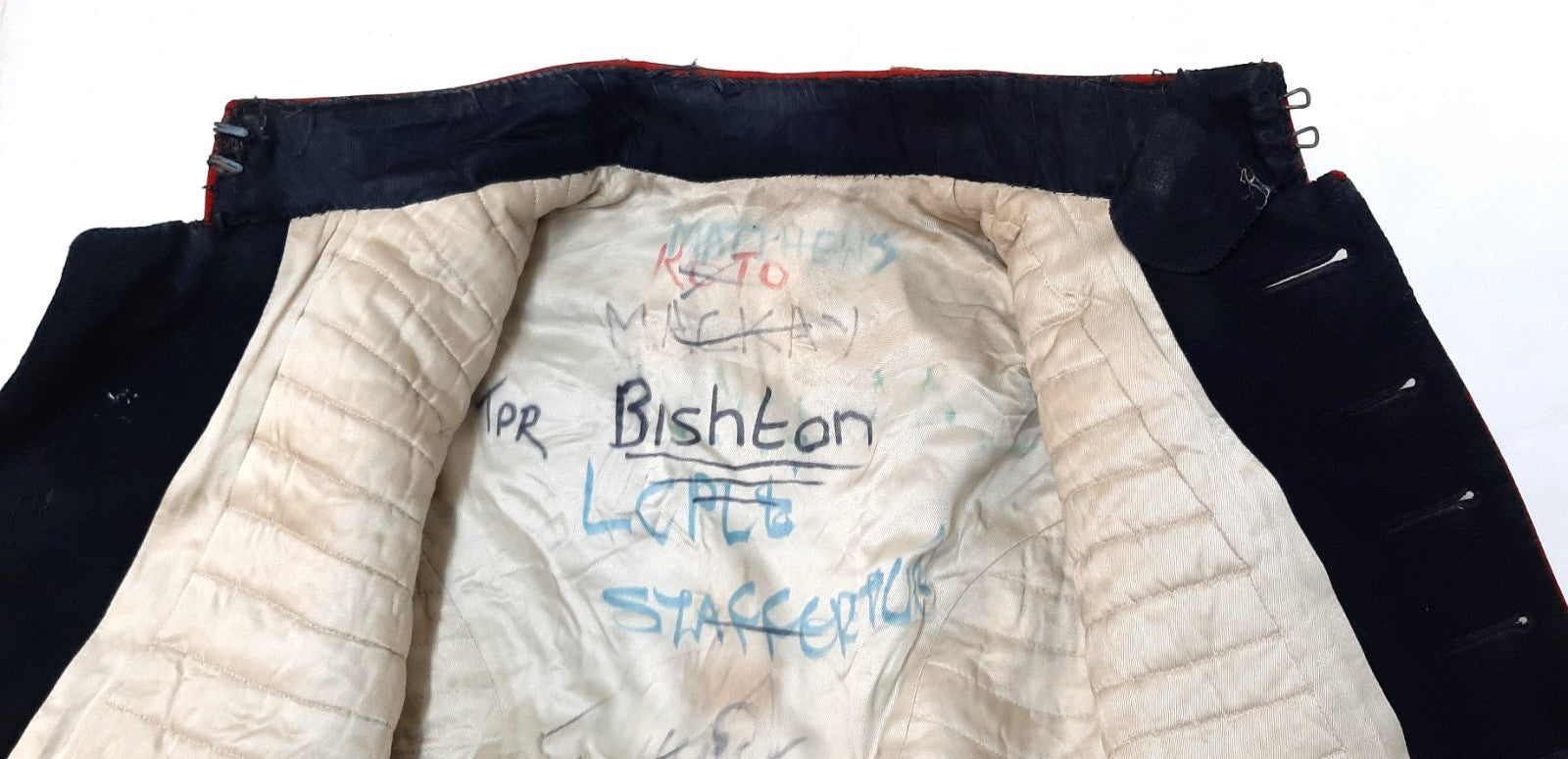 RHG 1st D Blues & Royals Trooper British Army H Cav Tunic Old Pattern Uniform