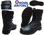 Pilots Leather Boots British RAF Royal Air Force Old 60s Pattern Lined Flyers Boots Asst
