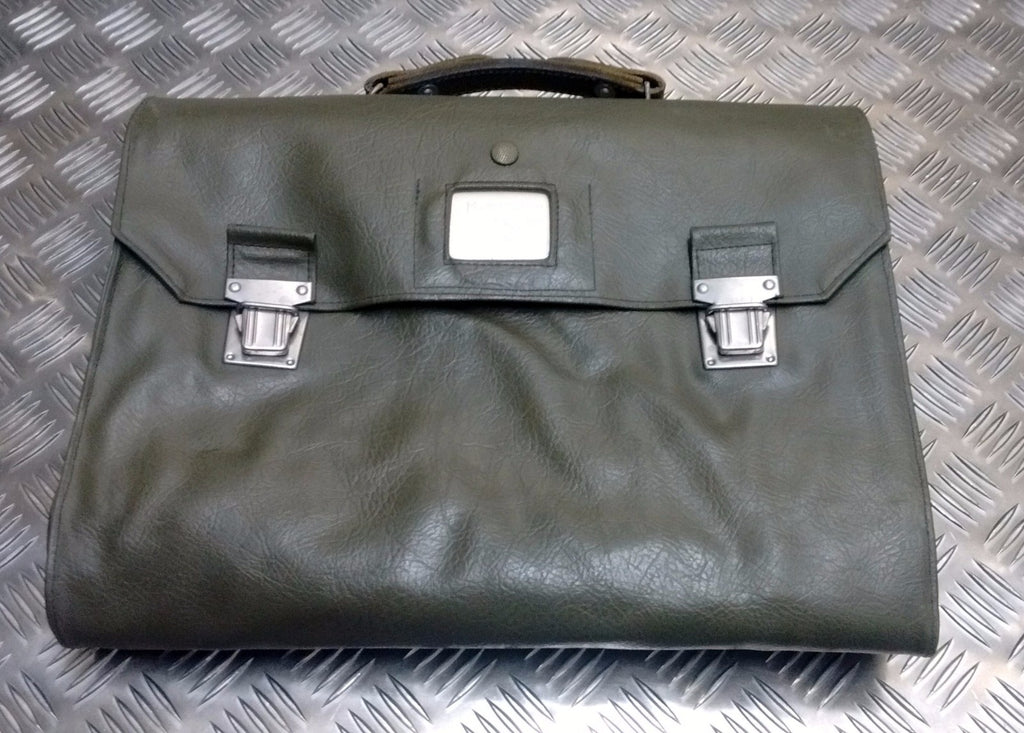 Vintage Swiss Army Tri-fold Bag Tactical Attache/Garment Document Case