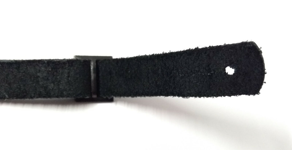 MIl-Spec Service Dress Hat 1/2" Black Patent Leather Chin Strap