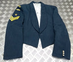 RAF Mess Jacket Airforce Blue Grey Colour with Badges Present