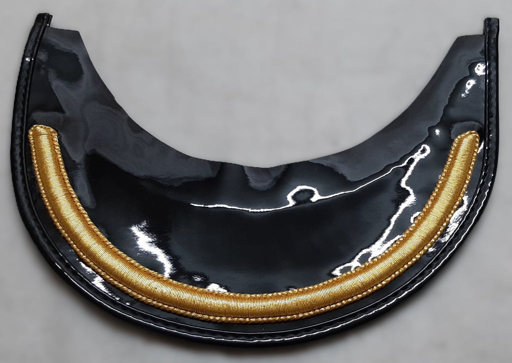 Field Ofc Peak British Gold Bar Visor for Female Dress Hat / Cap