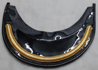 Field Ofc Peak British Gold Bar Visor for Female Dress Hat / Cap