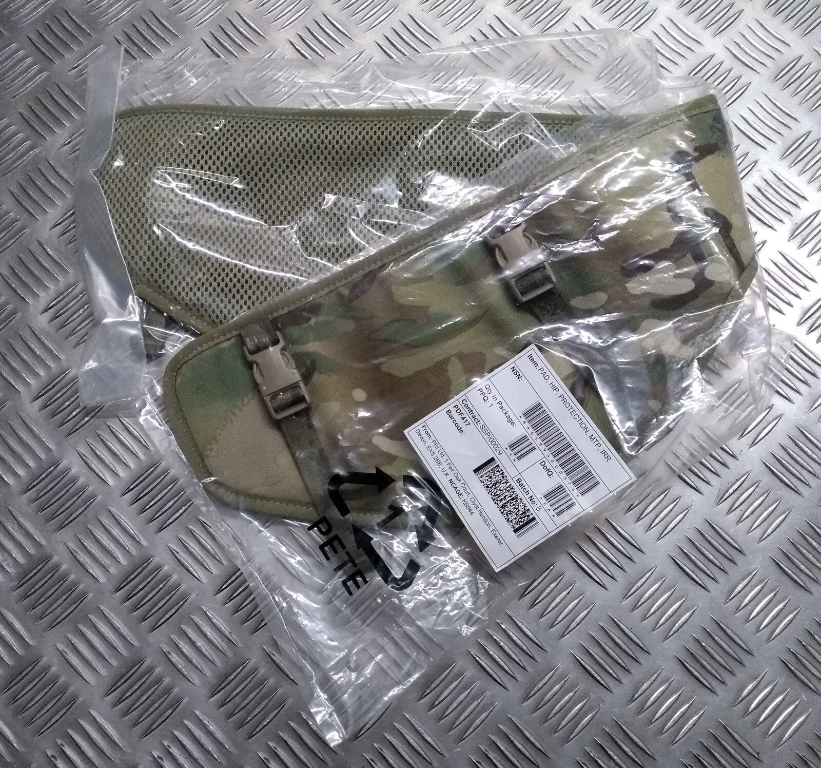 MTP Hip Protection Webbing Pad PLCE IRR UK Multi-Cam Version NEW