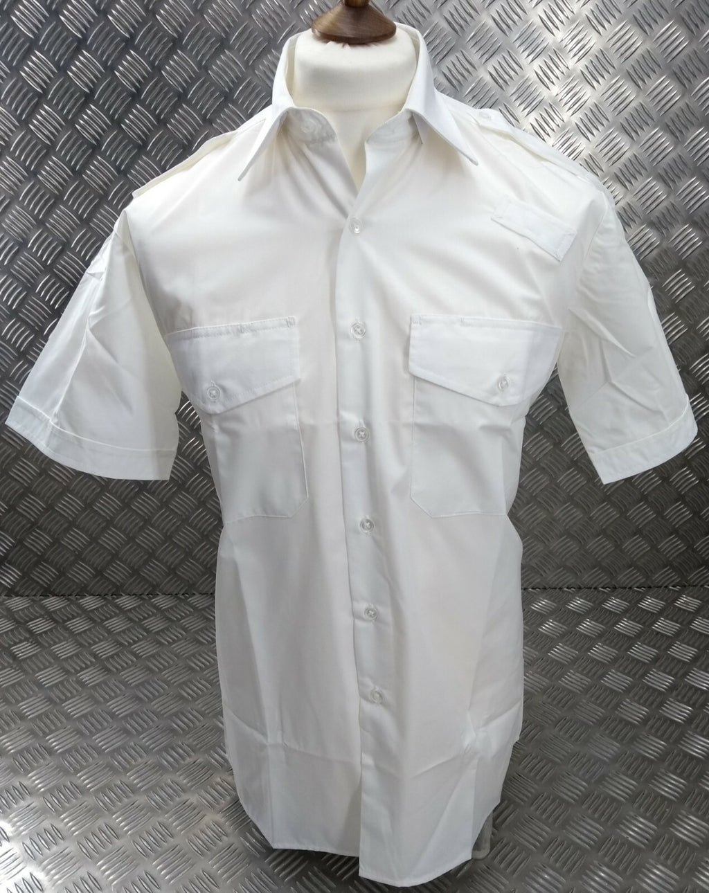 White Shirt Security Style British Made Assorted Sizes - NEW