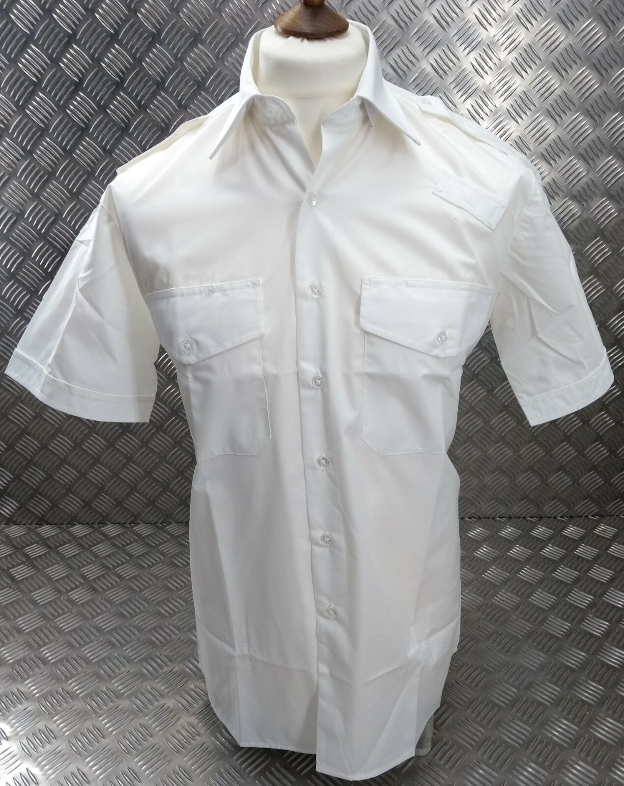 White Shirt Security Style British Made Assorted Sizes - NEW