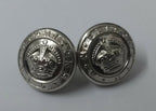 Kings Crown Buttons Obsolete Vintage New Old Stock Ring Back Buttons