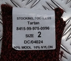 RRS Kilt Hose British Army Pattern Tartan Triple Dice Footless Stockings New