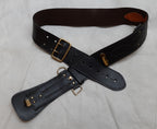 British Leather Sam Browne Belt With No Crossover Strap NFXB