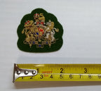Mess Kit Badge WO1 Green British Hand Embroidered Insignia Arm Patch