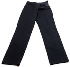 Dress Trouser Black British Basic Pattern Straight Leg W30"