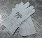 Liscombe Chrome Leather Safety Working Gloves PPE Mil-Spec Heavy Duty Work Wear