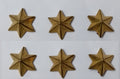 Shoulder Stars Pips OFCs Ceremonial and Parade Straps & Cords Made in England X6