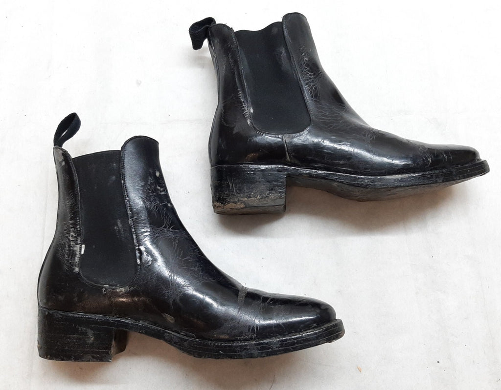HCav Chelsea Boots British Army Cavalry Uniform With Spur Housing Size 7M