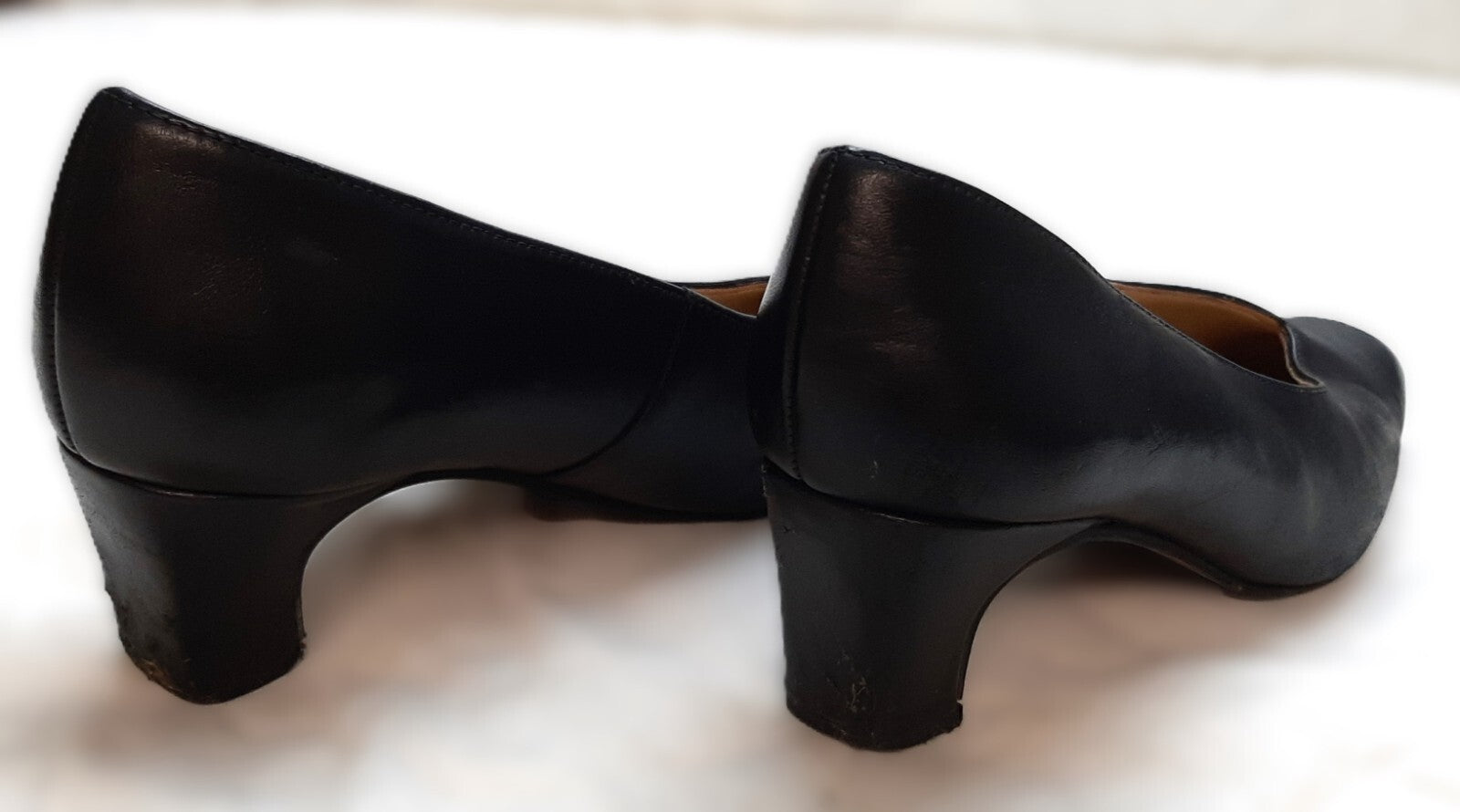 WRAF / RAF Court Shoes British Royal Air Force Female Personnel Black "V" Throat Grade 1