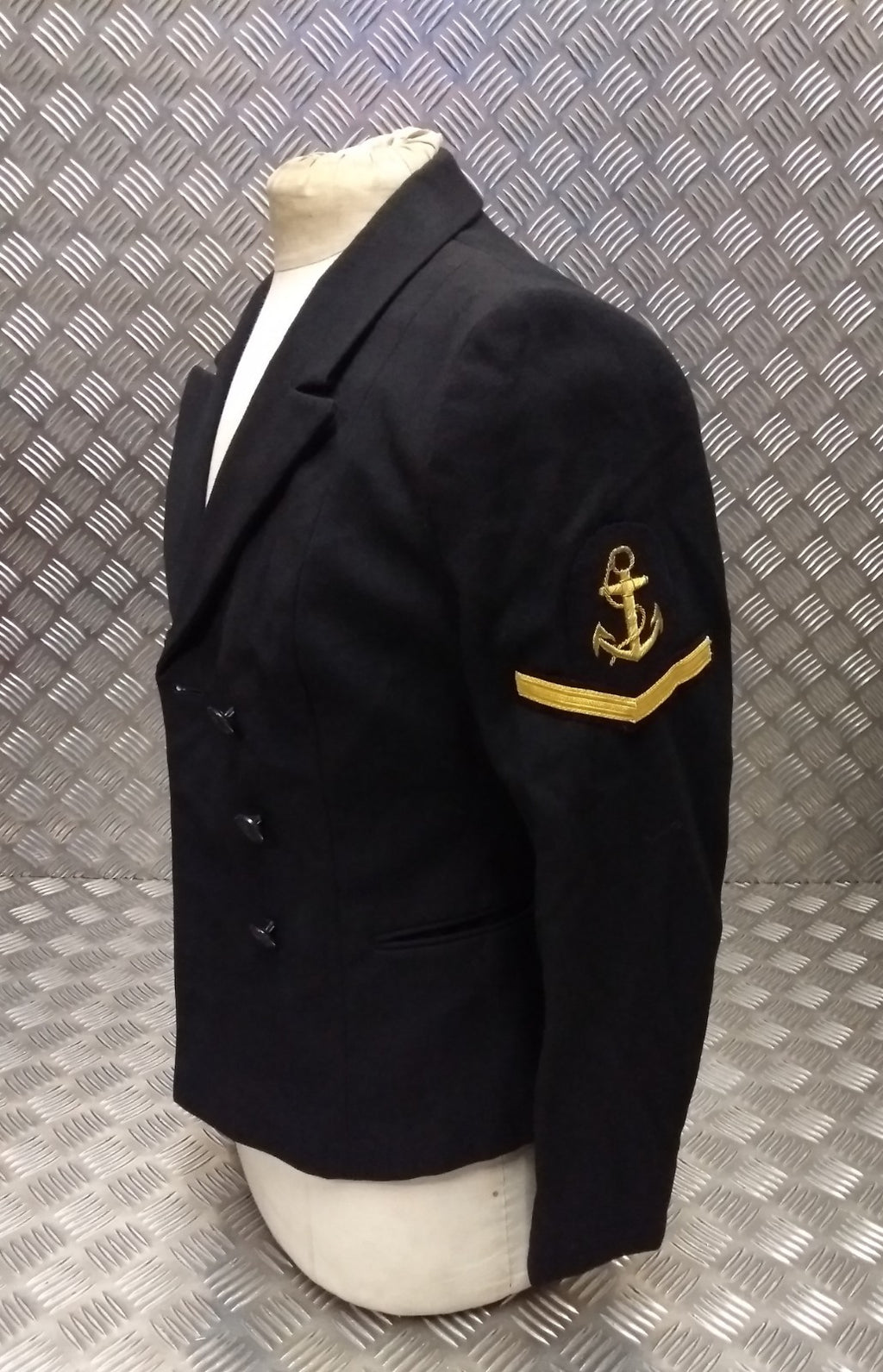 RN Jacket Womans Diagonal Serge Double Breasted British Naval Dress WRNS