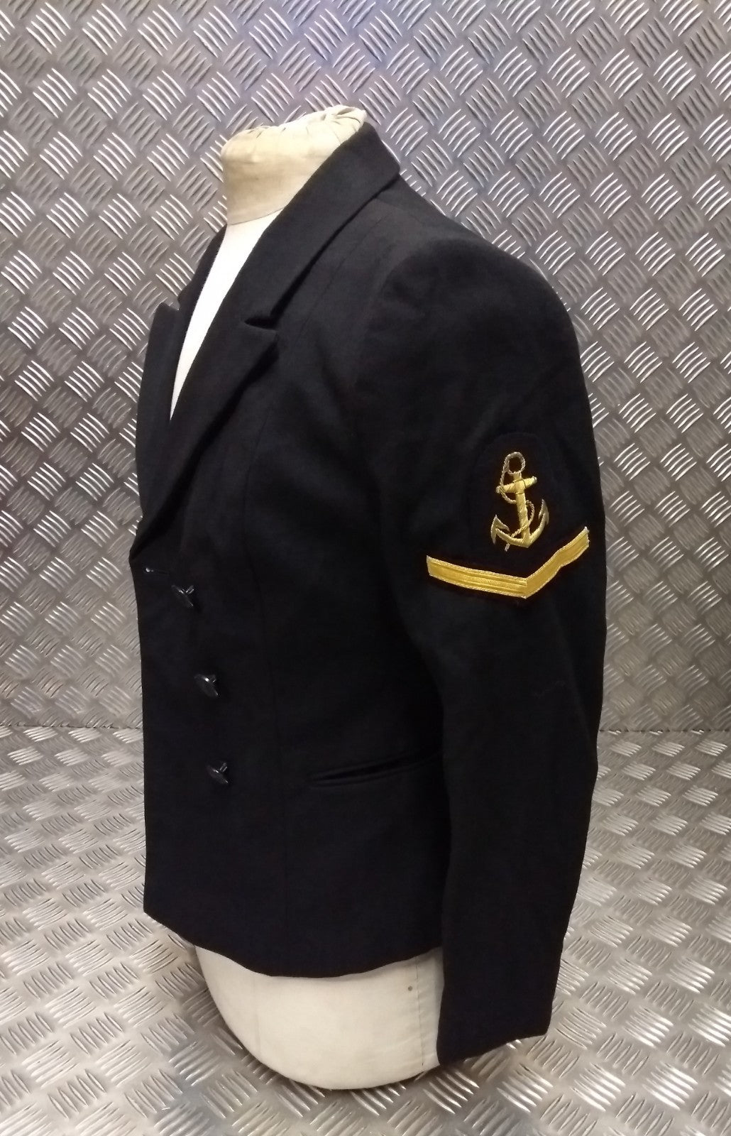 RN Jacket Womans Diagonal Serge Double Breasted British Naval Dress WRNS