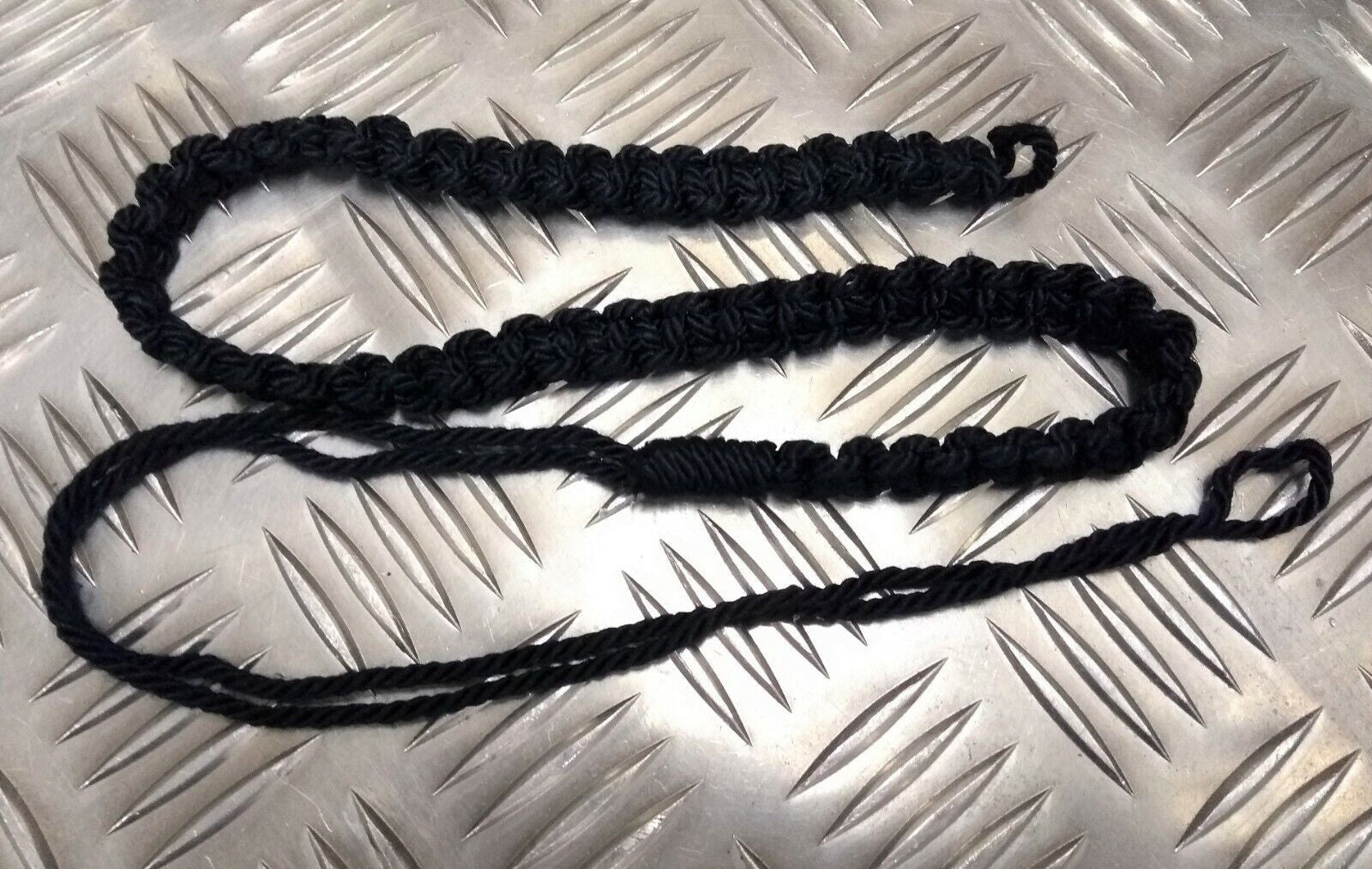 Royal Engineers RE Dark Navy Blue 3 Ply Lanyard Genuine British Army