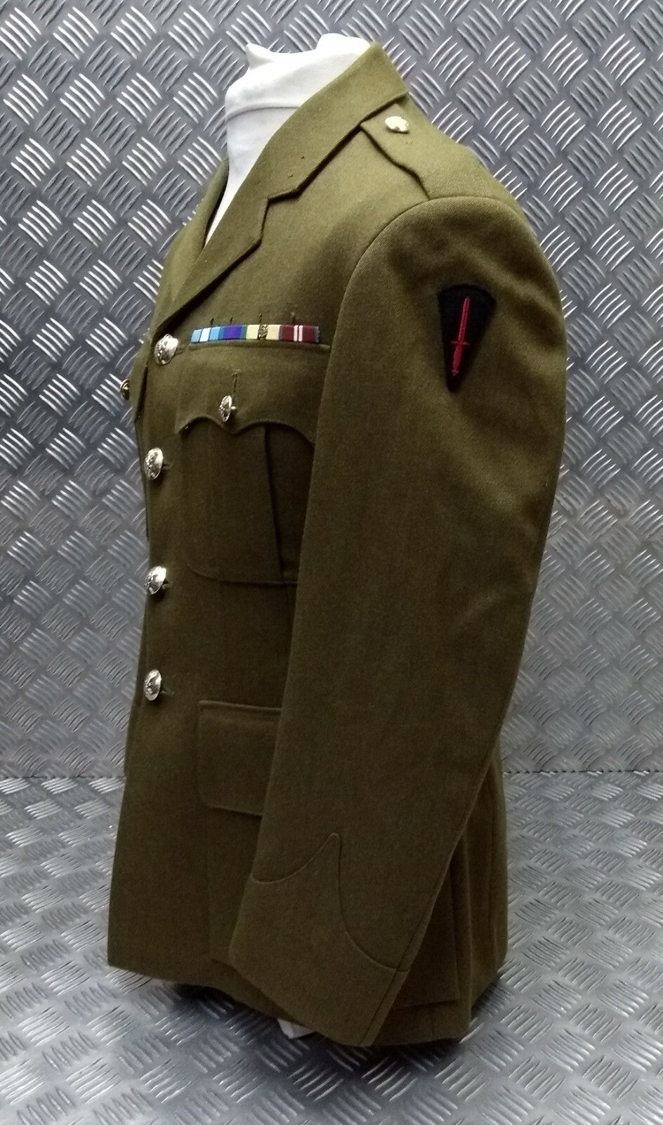British Army Vintage No2 REME Dress Jacket Great for Fancy Dress / Costumes / Film or Theatre
