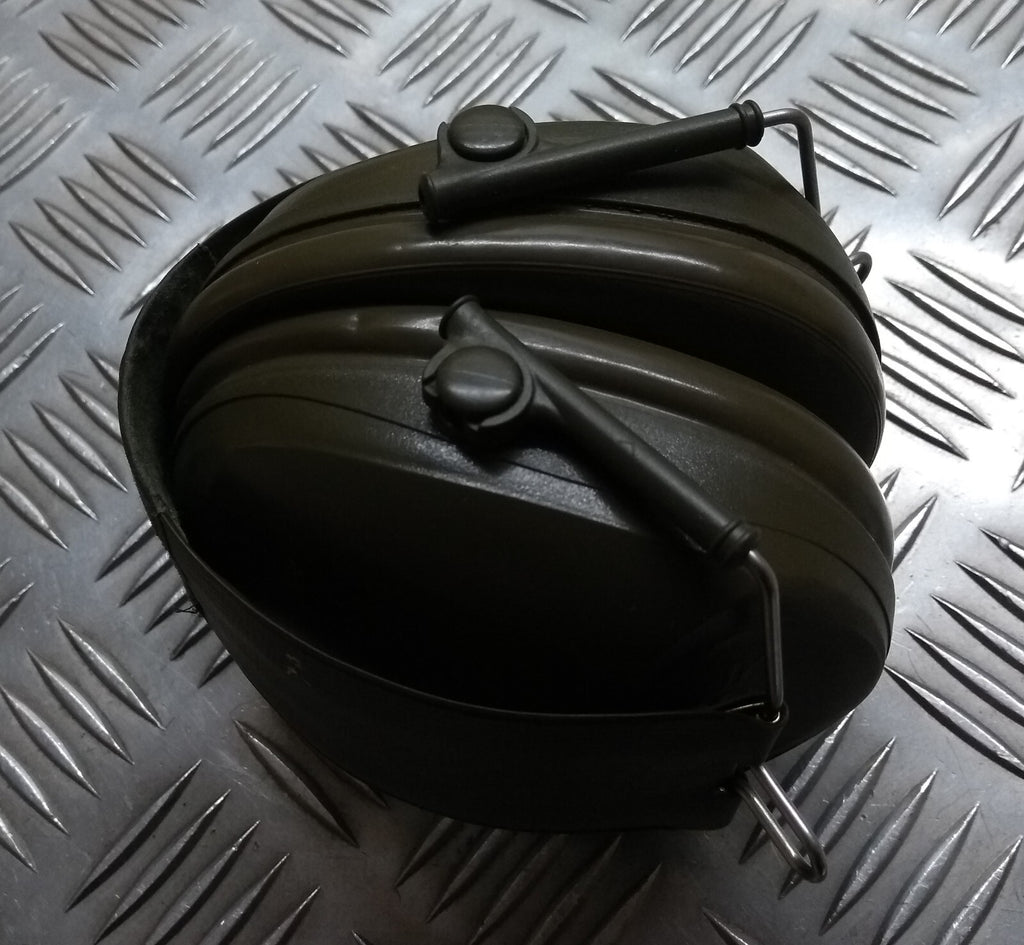 Army Ear Defenders Green Protectors Fold Away British NSN Specification EN352