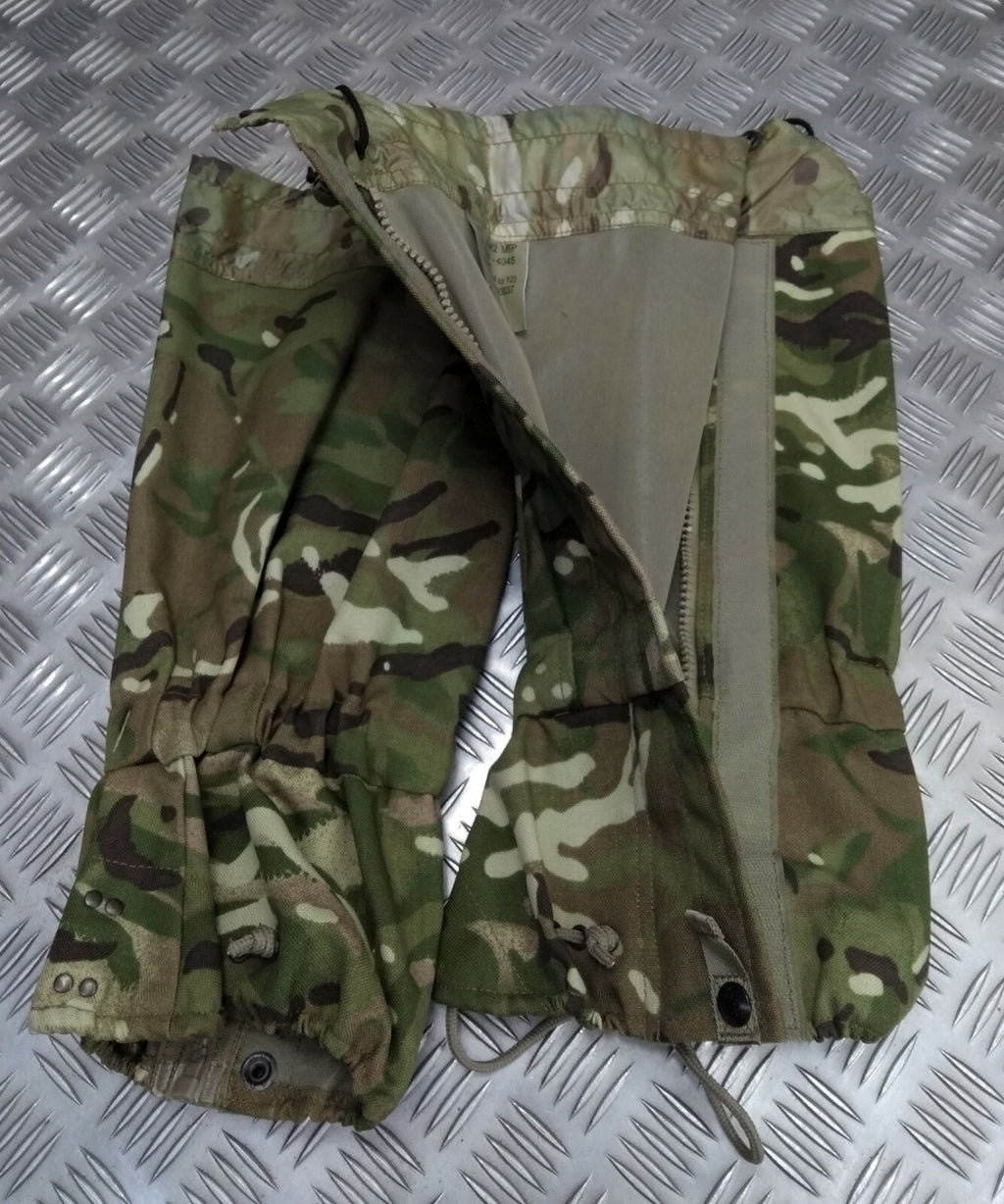 MTP Heavy Duty Gaiters MK2 MKII Genuine British Army Camo Breathable Size 13+