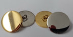 British Made Flat Blazer Jacket Chrome or Brass Buttons 24L or 32L NEW