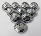 Genuine British Made Service Uniform Dress Buttons X 10 NEW ASBT228