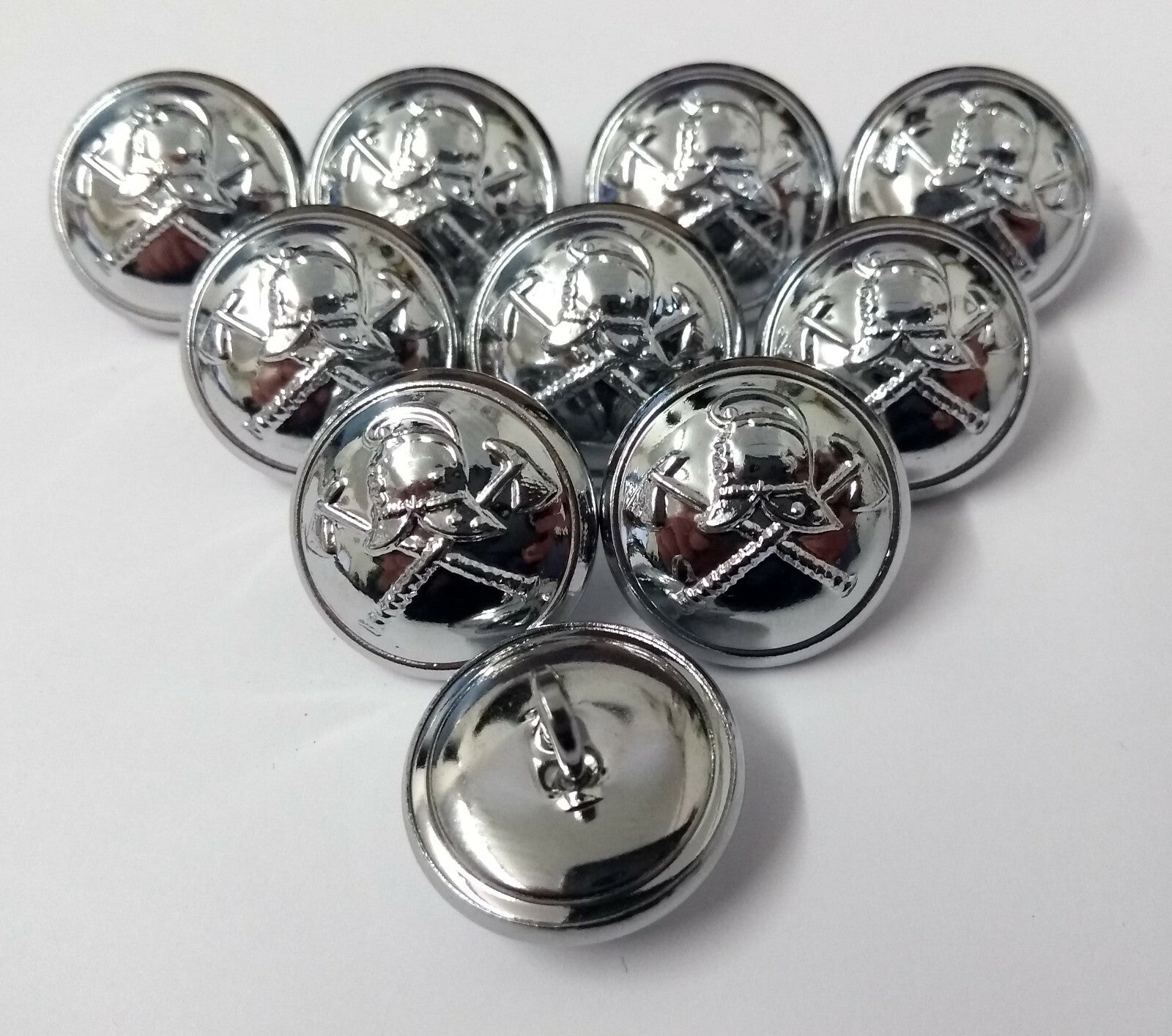 Genuine British Made Service Uniform Dress Buttons X 10 NEW ASBT228