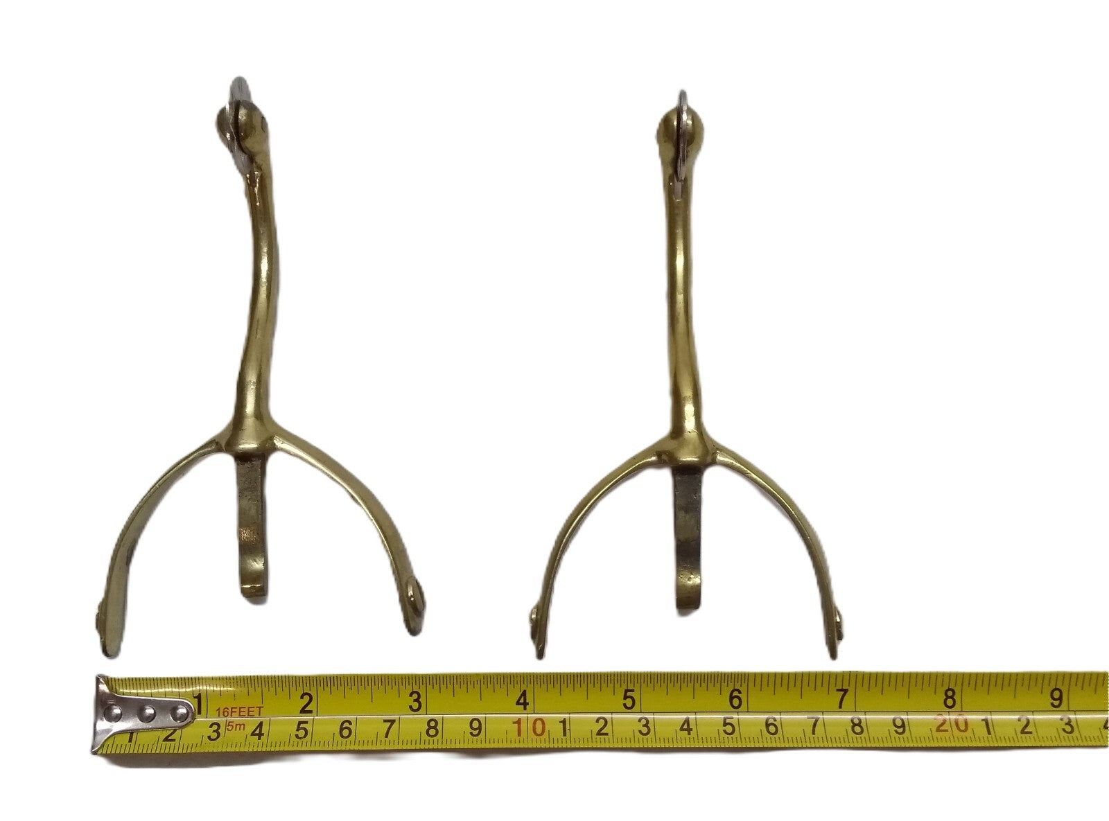 Swan Neck Spurs Long British Army / Officers & Soldiers Parade Boots