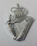 Caubeen Hat Badge British Royal Irish (Harp of Erin)