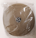 Style Worsted Knitted Light Beige Tie 47mm Full roll of 25m- NEW