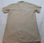 FAD Shirt British Army Fawn Short Sleeve Para Wings and Commando Patch CLR 39cm