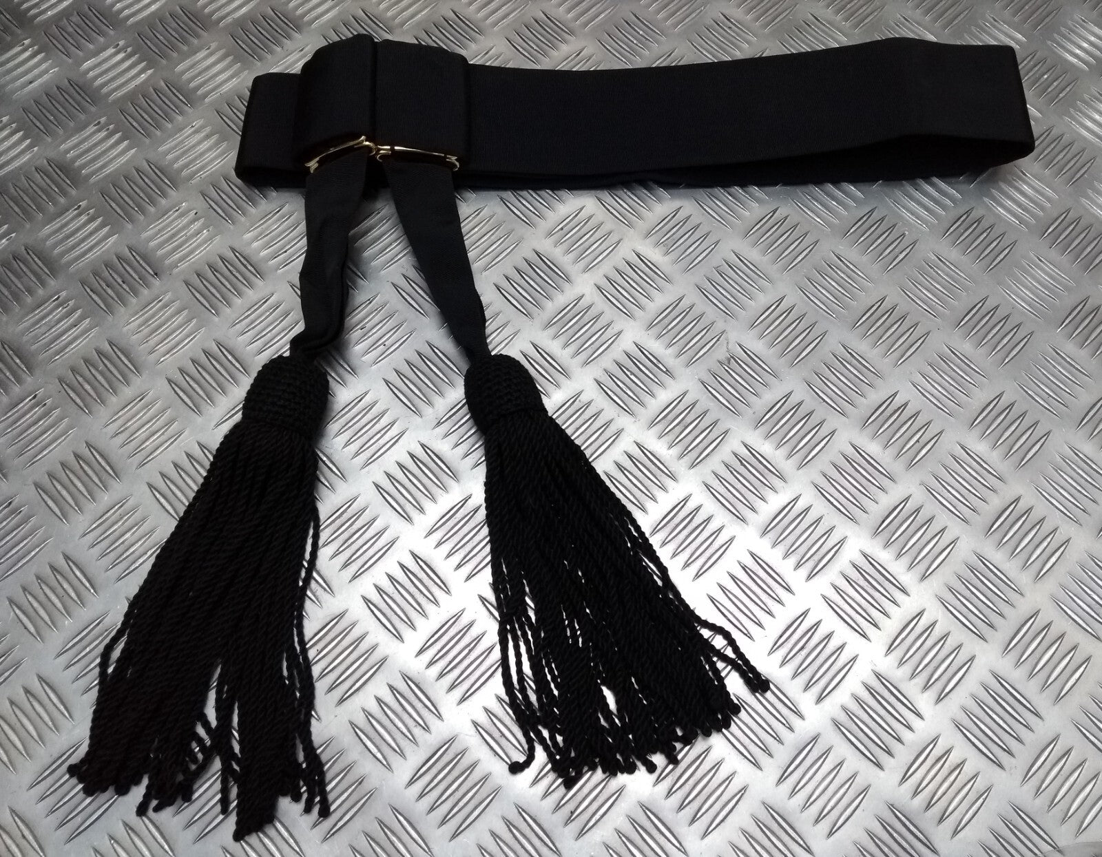 Officers Waist Sash Black No1 & Uniform Dress Ceremonial Special Parade Issue.