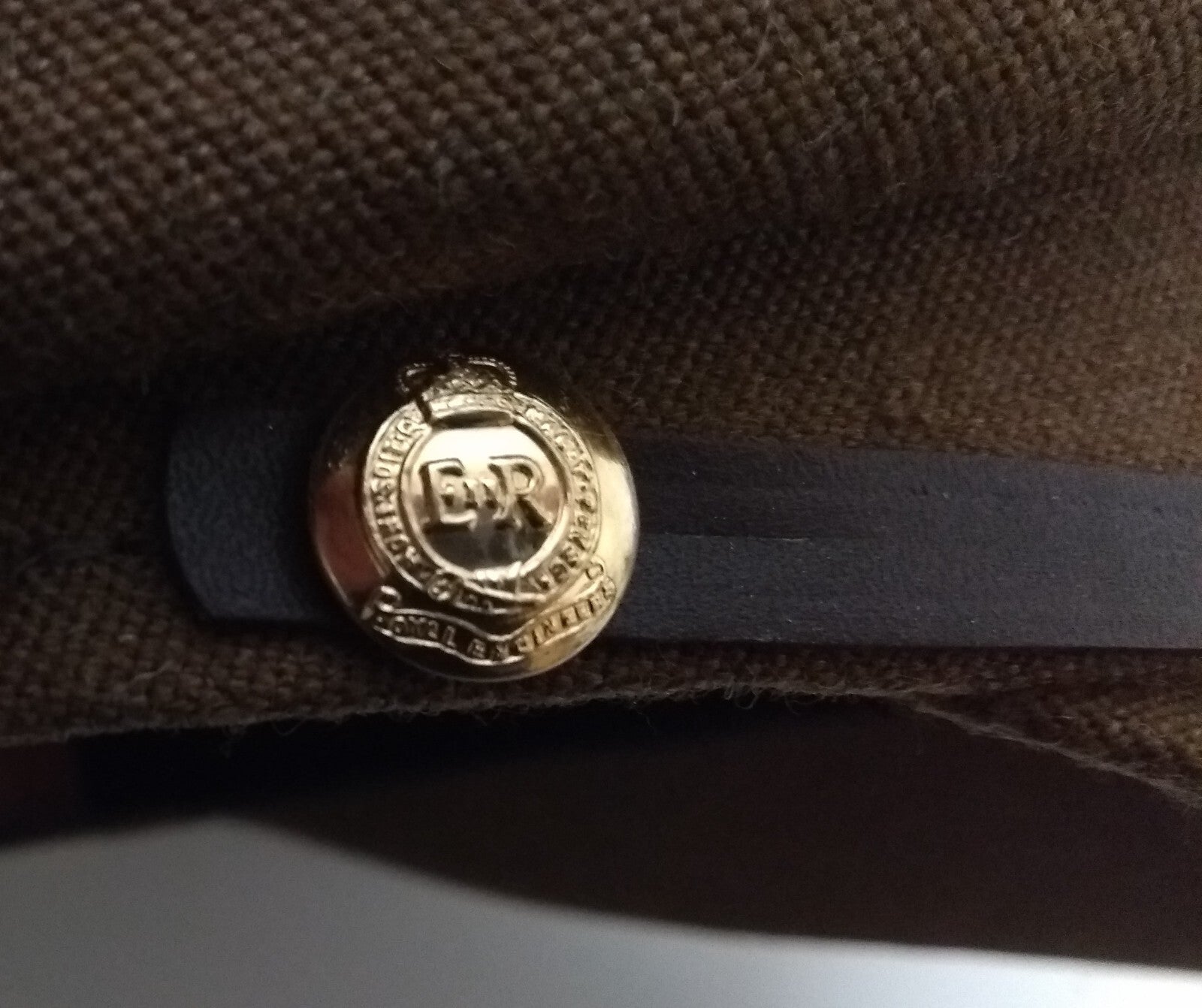 Engineers No2 Hat British Army Female Officer Cap Complete Insignia Golding 59cm