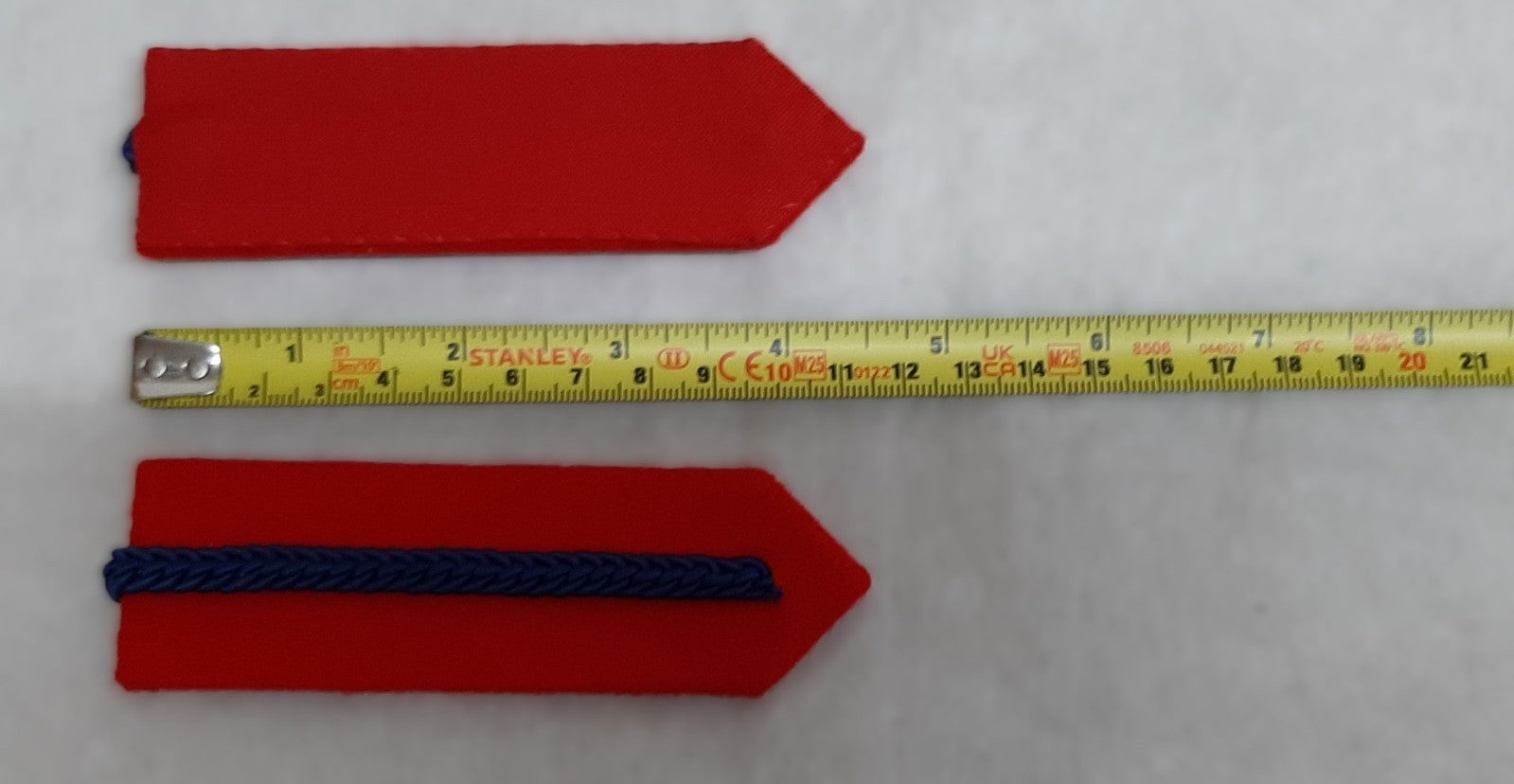 Deputy Lord Lieutenant Gorgets Hand Made in Britain No1 Sewn on Collar Tabs