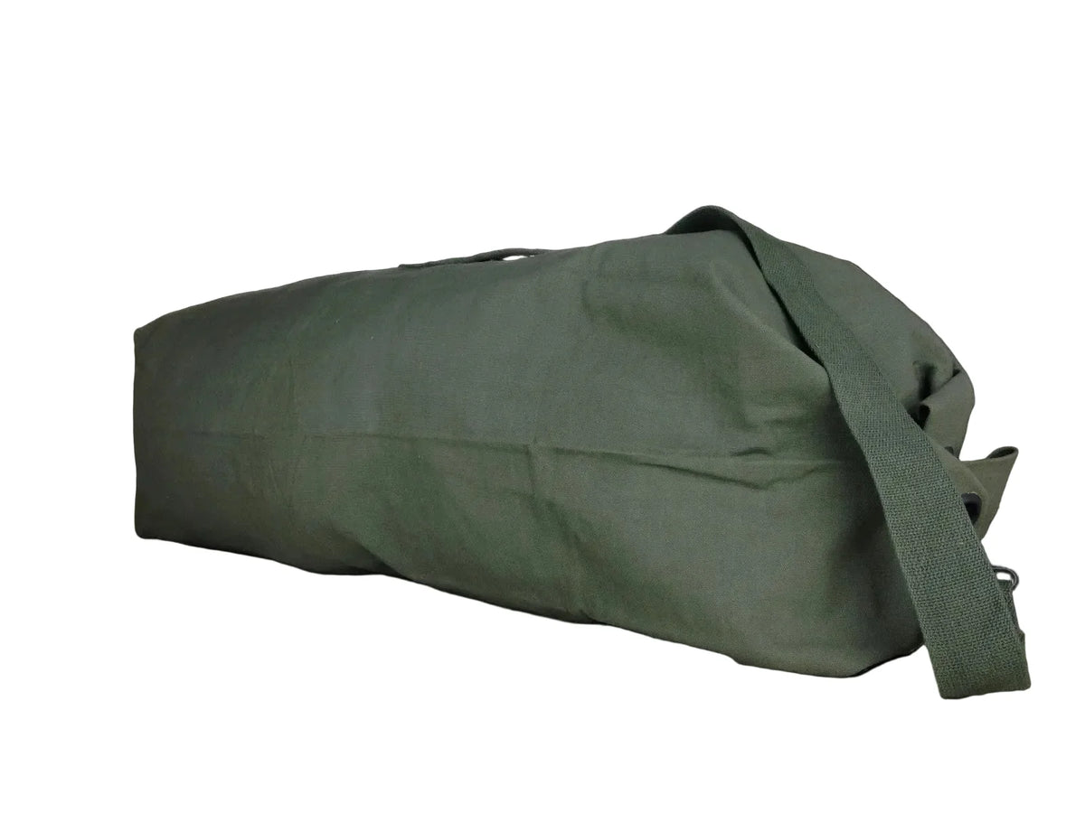 Army KitBag British Military Style Canvas Kit Bag Black or Green