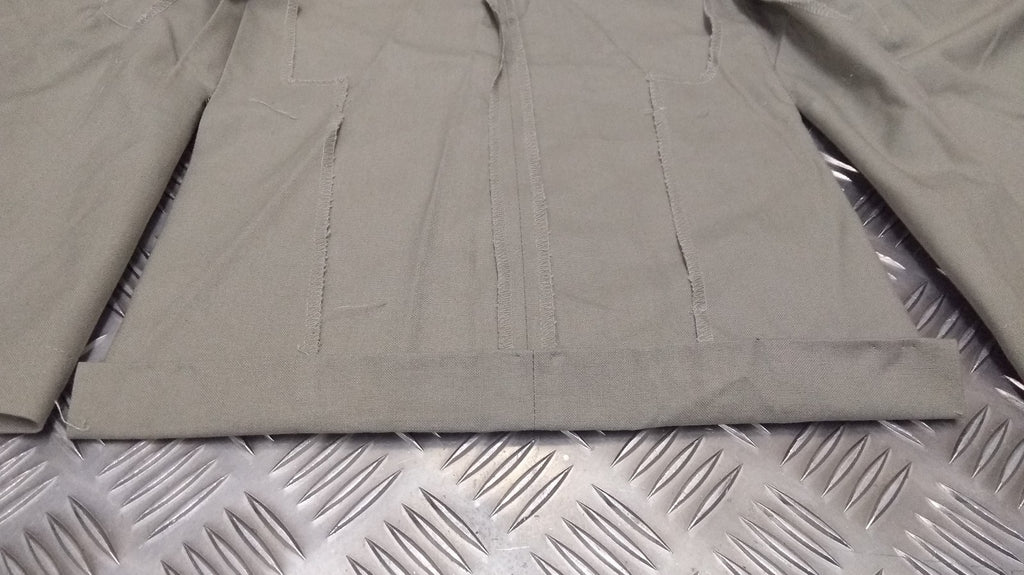 British Army No6 Jacket Dress / Tropical Jungle / No Buttons & Open Seam