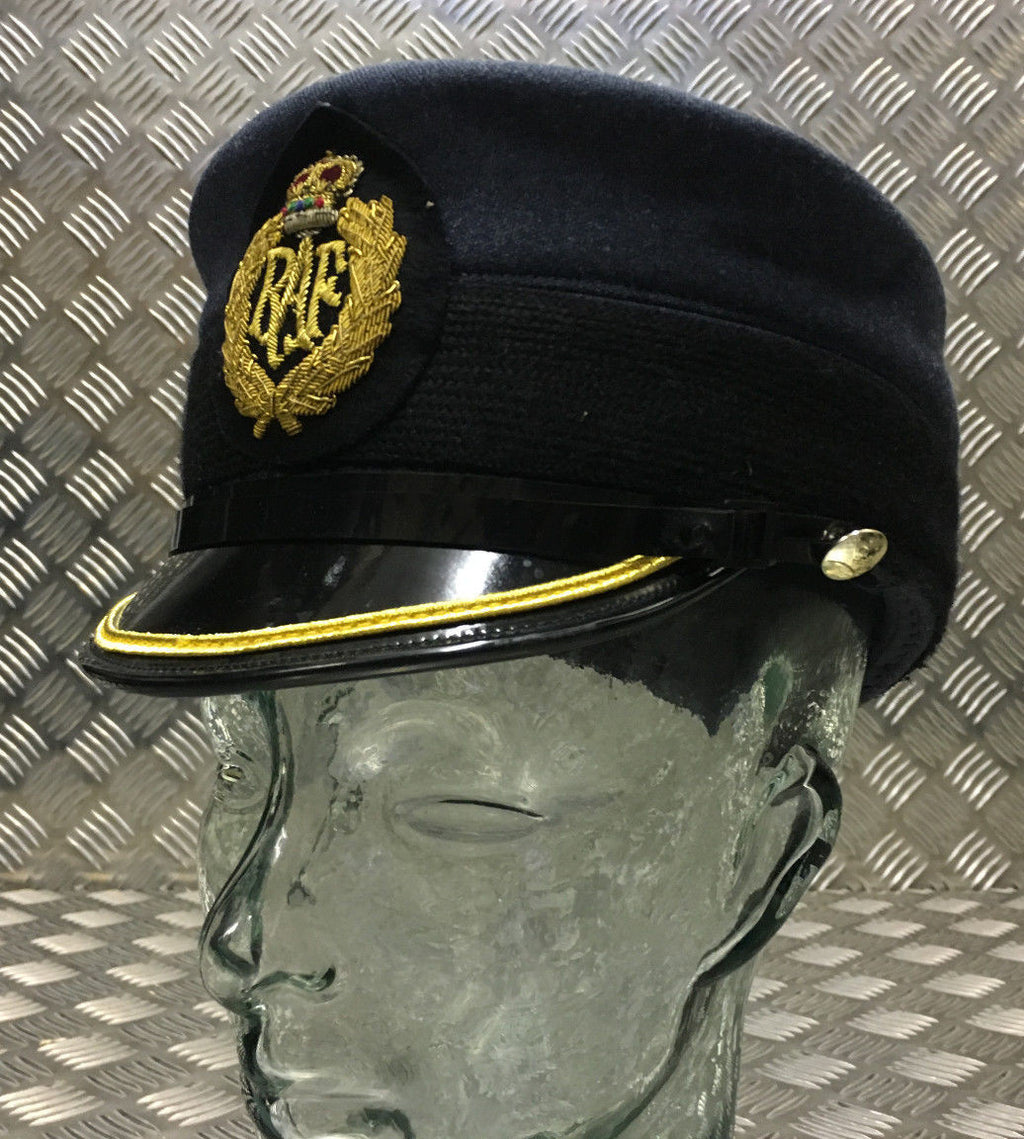 Band Hat RAF Royal Air Force Blue Grey Colour Womans Bands Cap With Badge Assorted Size's