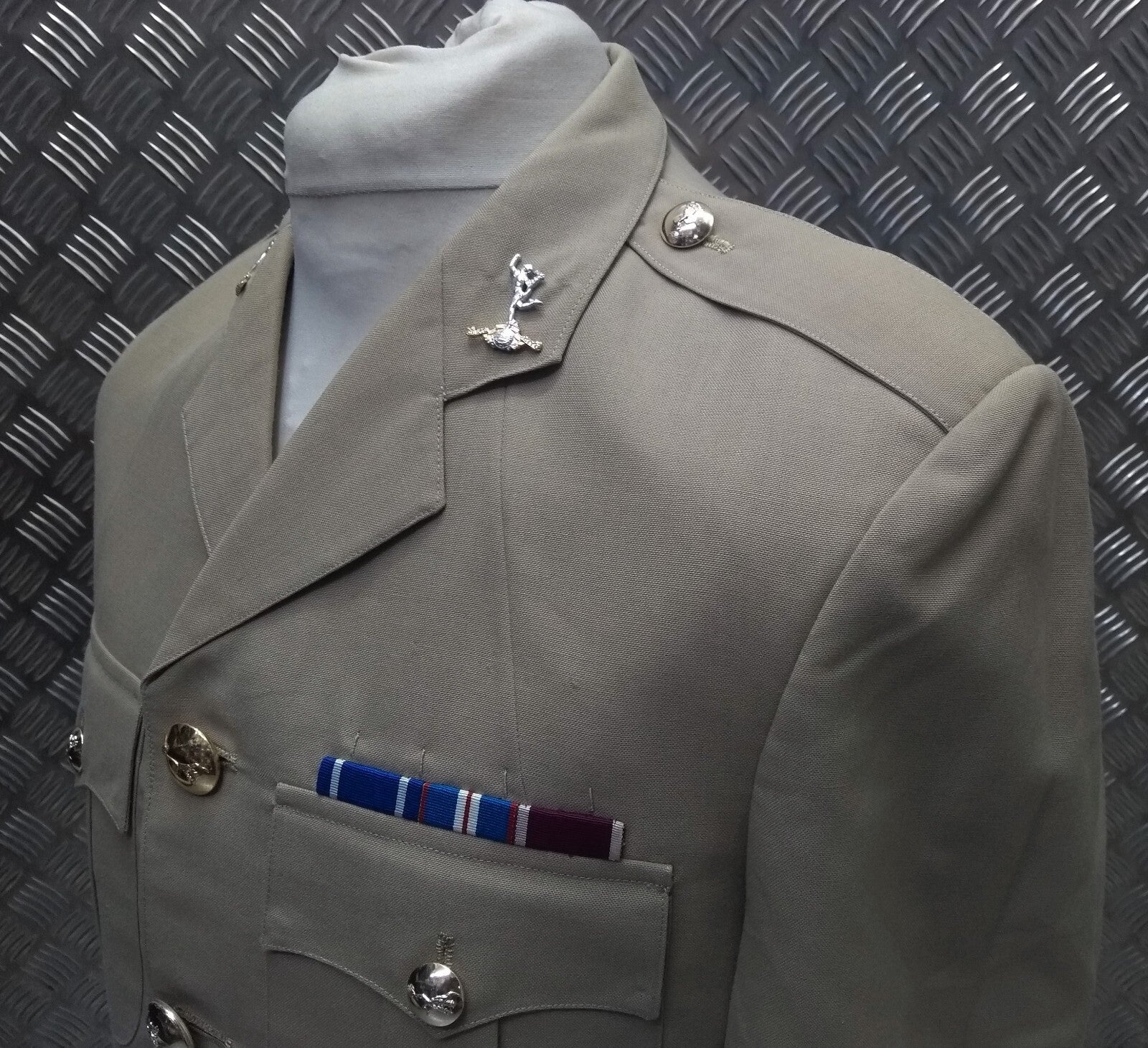 Vintage Signals Jacket Ofc No4 Issue Fawn Old Pattern Royal Corps of Signals