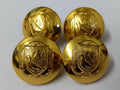FIDF Falkland Islands Defence Force & Light Infantry Dress Uniform Buttons X4