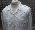 OPG White Shirt Long Sleeve British Security Style Womans Size 22